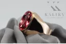 Vintage Jewlery Ring Ruby Original Vintage 14K Rose Gold vrc077r